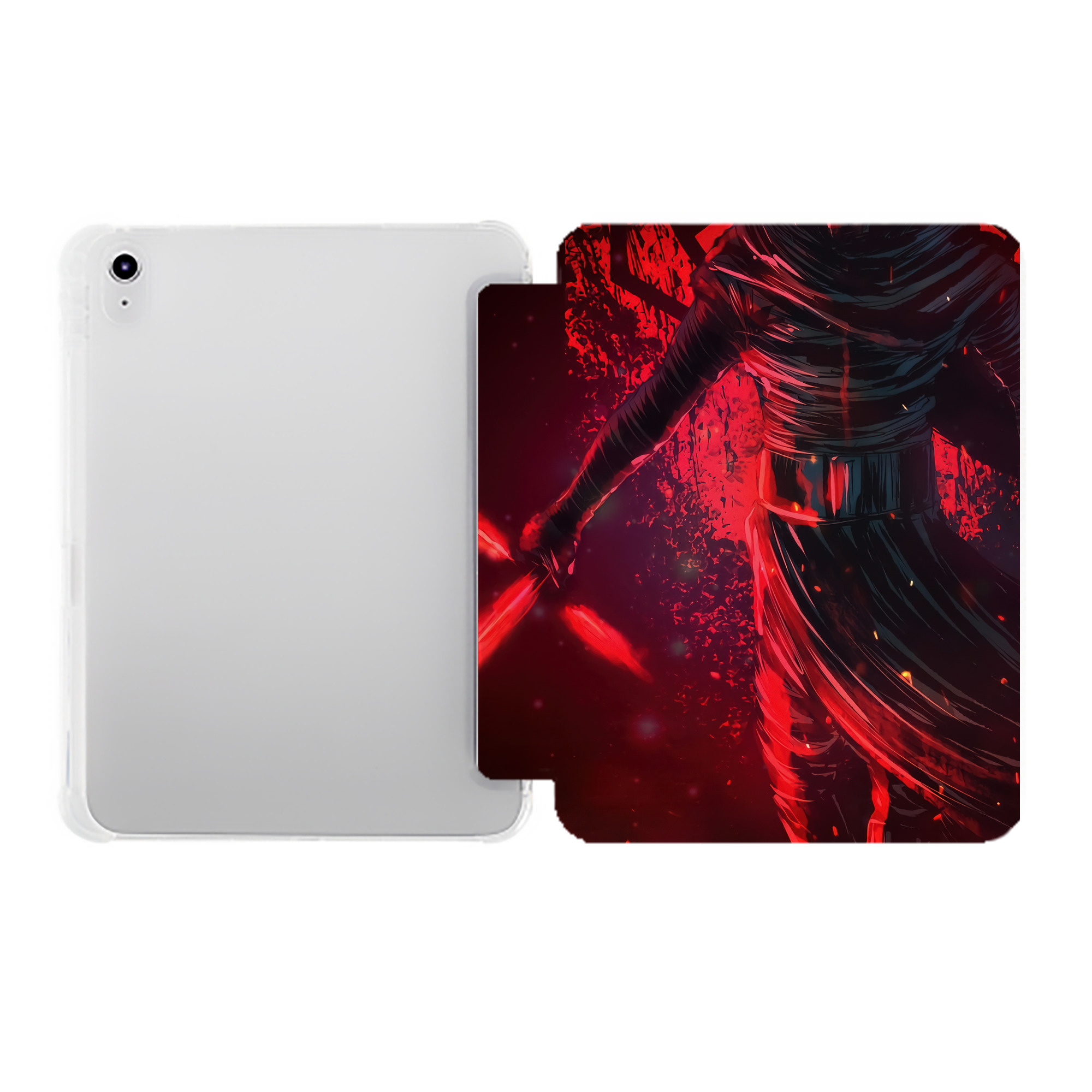 （画像用） スター・ウォーズ Star Wars IPad ケース ペン収納付き 三つ折りスタンド PUレザー×シリコン 対応機種9.5/10.5/10.9インチ